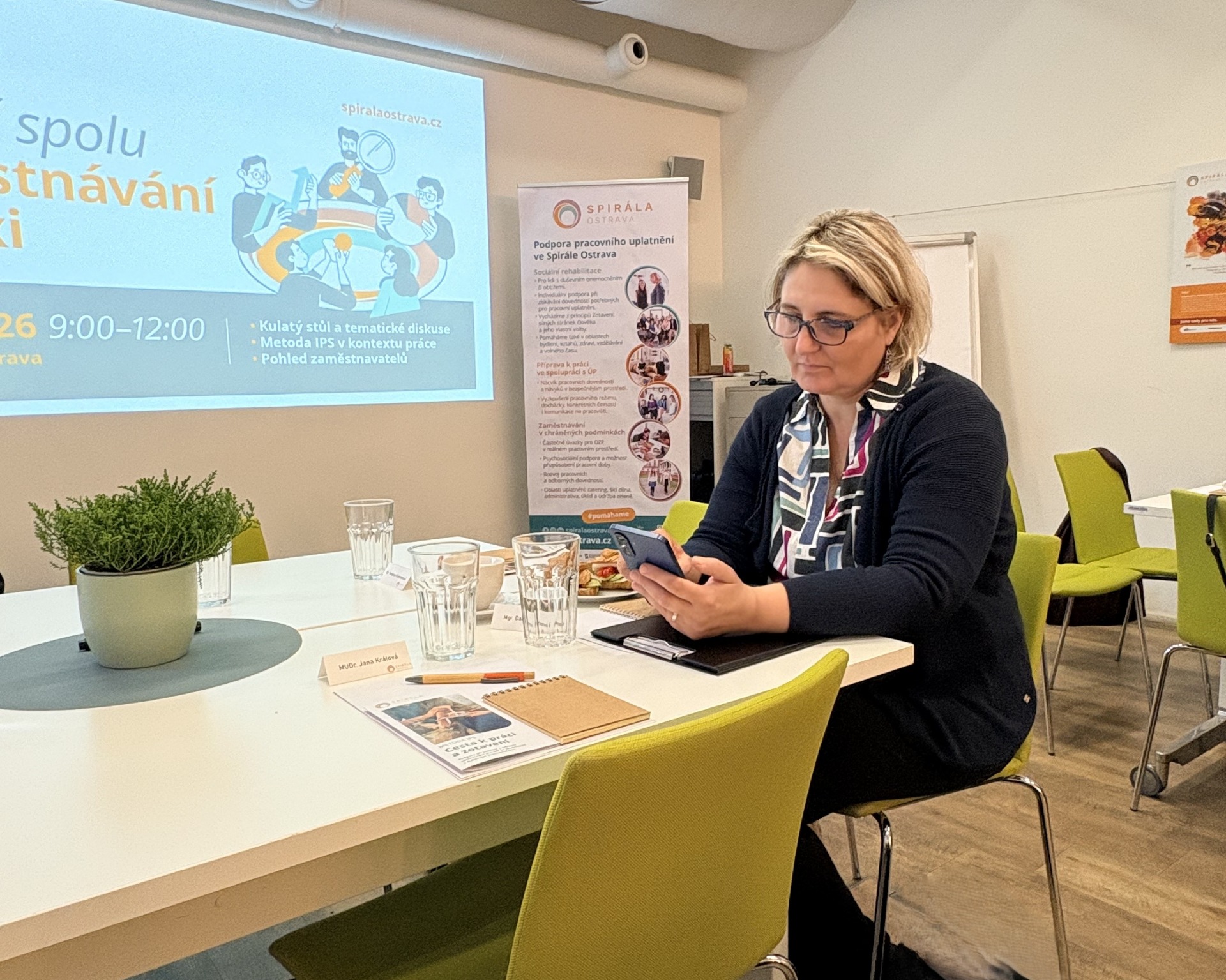 Setkání se účastnili odborníci, zaměstnanci, zaměstnavatelé i HR a IPS pracovníci